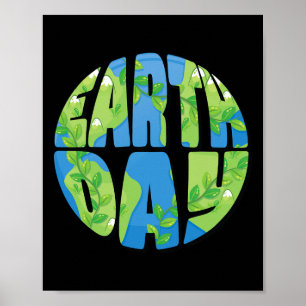 Happy Earth Day Shirt Cute Earth Day Men Women Kid Poster