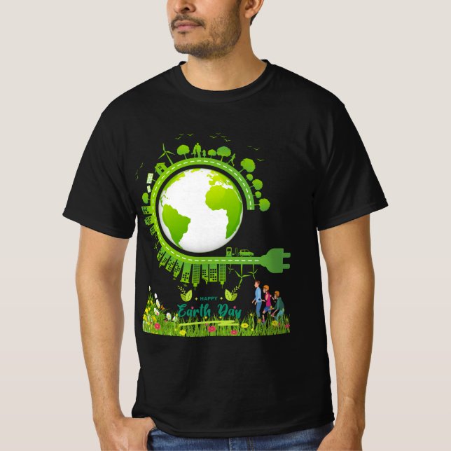 Happy Earth day T-Shirt (Front)