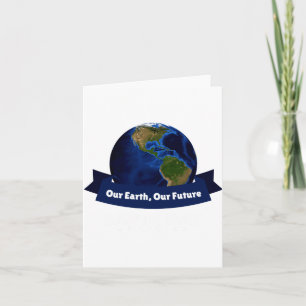 Happy Earth Day T Shirt  Card