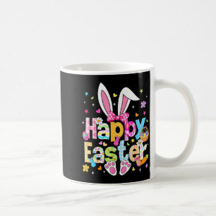 Happy Easter 2026 Cute Bunny Rabbit Easter Day Wom Coffee Mug