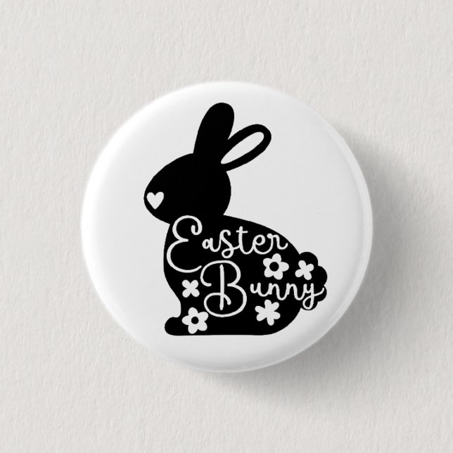 Happy Easter 3 Cm Round Badge (Front)