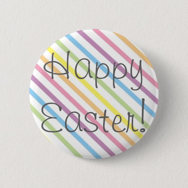 Happy Easter! 6 Cm Round Badge (Front)