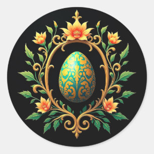 Happy Easter, A Symbol of Renewal and Joy 🐣🌸 Classic Round Sticker
