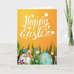 HAPPY ****EASTER**** AND HAPPY ***SPRING*** HOLIDAY CARD