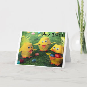 HAPPY "EASTER" AND "SPRING" TO ****MY TWIN*** CARD
