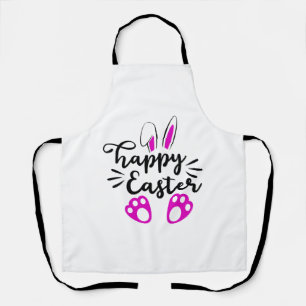 Happy easter apron