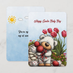 Happy Easter Baby Boy Card