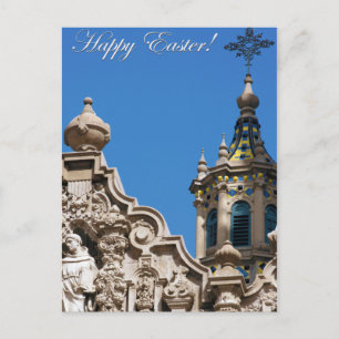 Happy Easter   Balboa Park in San Diego Photo   Holiday Postcard