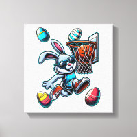 Happy Easter Basketball Boys Easter Bunny Funny Ea