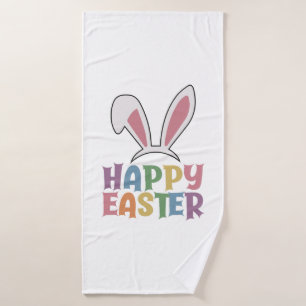 Happy Easter                        Bath Towel