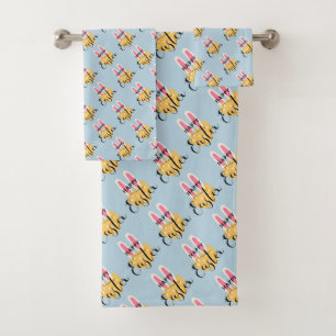 Happy Easter  Bath Towel Set