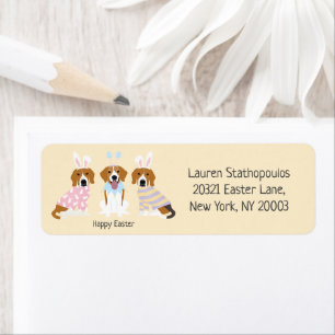 Happy Easter Beagle Dogs