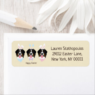 Happy Easter Bernese Mountain Dogs