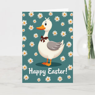 Happy Easter Bird Springtime Card