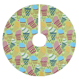 Happy Easter Brushed Polyester Tree Skirt