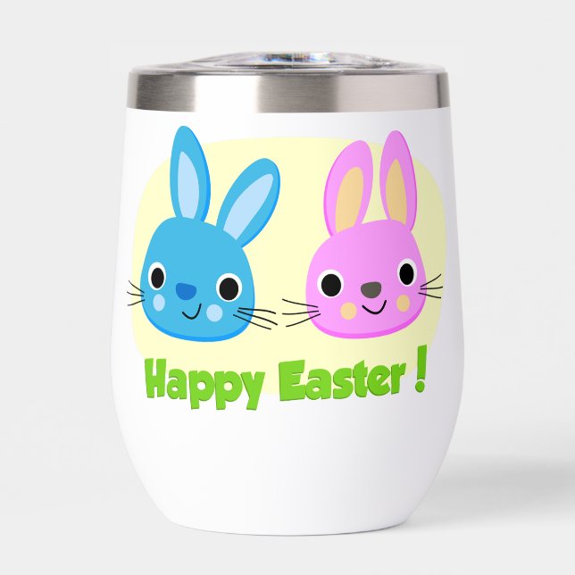 "HAPPY EASTER" BUNNIES (Front)