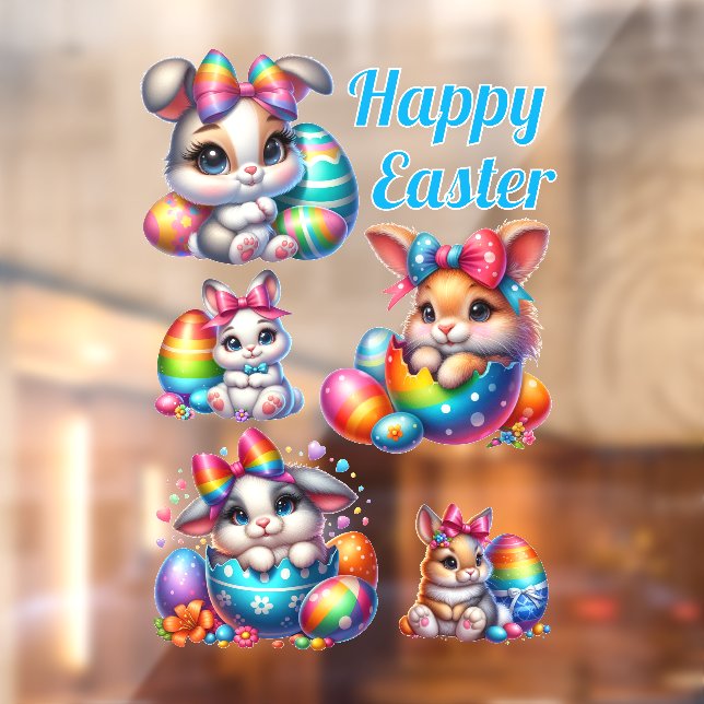 Happy Easter Bunnies (Sheet 2)