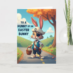 Happy Easter Bunny Adventure Card