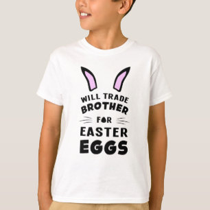Happy Easter Bunny Animal Egg Cool Funny Gift Idea T-Shirt
