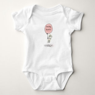 Happy Easter Bunny Baby Bodysuit
