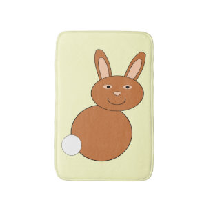 Happy Easter Bunny Bath Mat