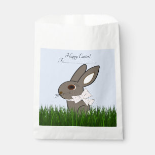 Happy Easter Bunny Candy Favor Bags