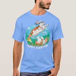 Happy Easter Bunny Carrot Egg Easter T-Shirt