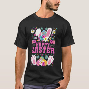 Happy Easter Bunny Celebration Design T-Shirt