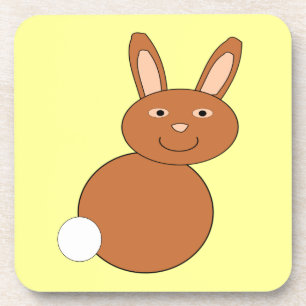 Happy Easter Bunny Coaster