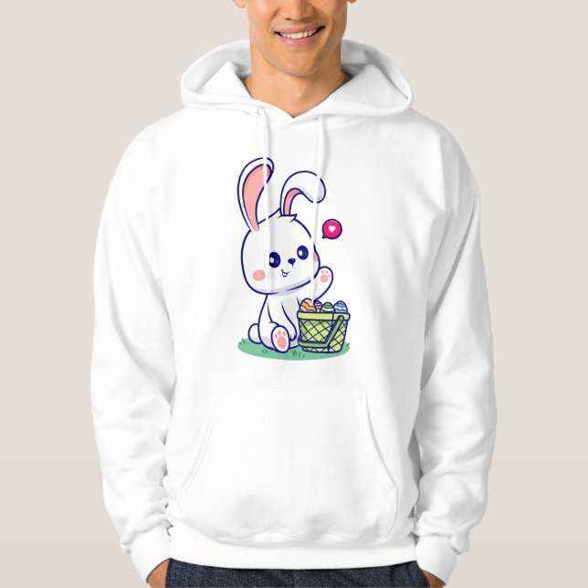 Happy Easter  Bunny collection 3 Hoodie (Front)