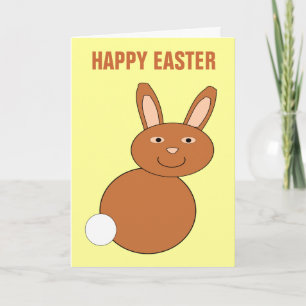 Happy Easter Bunny Custom Card