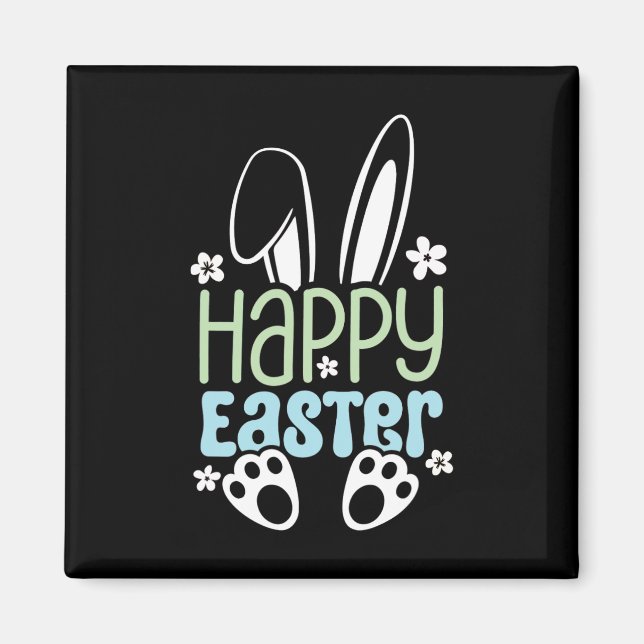 Happy Easter Bunny - Cute Easter Design For Boys G Magnet (Front)