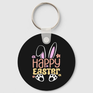 Happy Easter Bunny Cute Easter For Boys Girls Key Ring