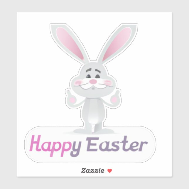 Happy Easter Bunny Design (Sheet)