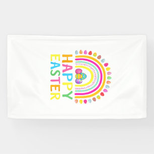 Happy Easter Bunny Easter Egg Hunt Easter Women Gi Banner