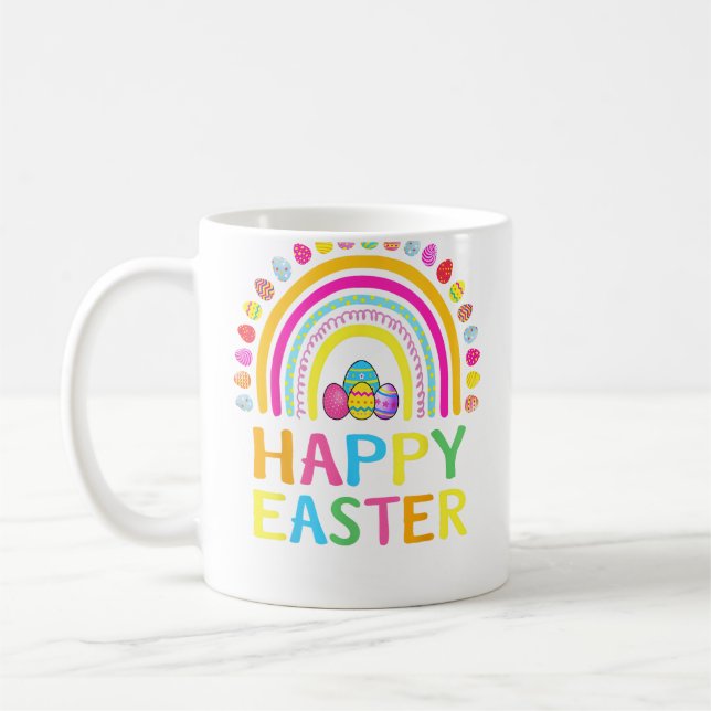 Happy Easter Bunny Easter Egg Hunt Easter Women Gi Coffee Mug (Left)