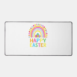 Happy Easter Bunny Easter Egg Hunt Easter Women Gi Desk Mat