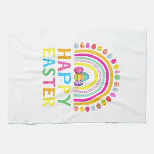 Happy Easter Bunny Easter Egg Hunt Easter Women Gi Tea Towel
