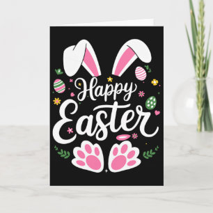 Happy Easter Bunny Easter Egg Hunt Squad Easter Wo Card