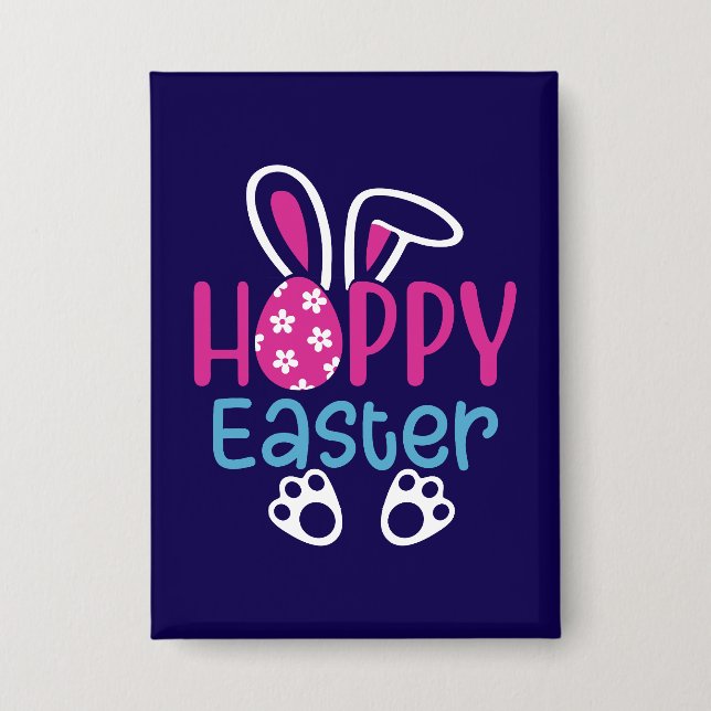 Happy Easter Bunny Egg Cute Spring Design (Front)