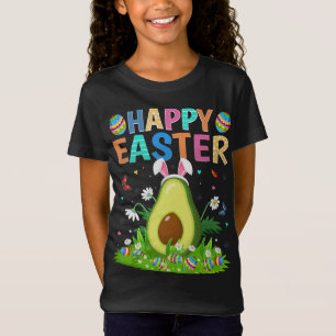Happy Easter Bunny Egg Funny Avocado Easter Sunday T-Shirt