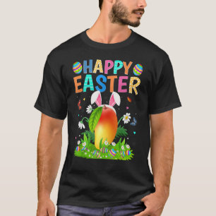 Happy Easter Bunny Egg Funny Mango Easter Sunday T-Shirt