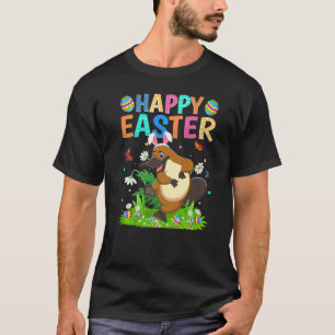 Happy Easter Bunny Egg Funny Platypus Easter Sunda T-Shirt