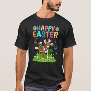 Happy Easter Bunny Egg Funny Rat Terrier Dog Easte T-Shirt