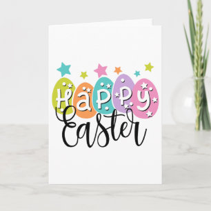 Happy Easter Bunny Egg Hunt Easter Day Shirt Famil Card