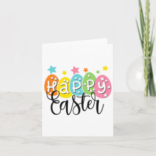 Happy Easter Bunny Egg Hunt Easter Day Shirt Famil Card