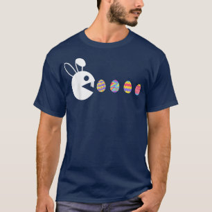 Happy Easter Bunny Egg Hunting VideoGame Gamer  T-Shirt