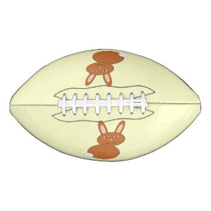 Happy Easter Bunny Football