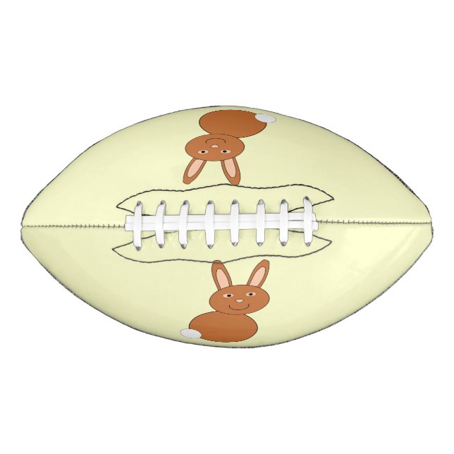 Happy Easter Bunny Football (Front)
