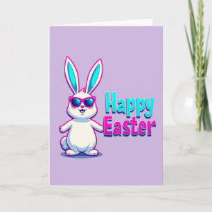 Happy Easter Bunny Friend Card